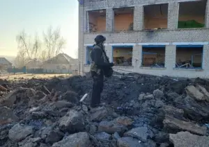 Від обстрілів на Куп'янщині постраждав навчальний заклад