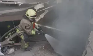 У Куп'янську внаслідок обстрілу постраждав корпус медичного закладу