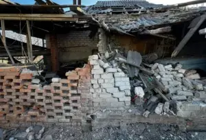 З самого ранку ворог обстрілює прикордонні населені пункти Харківської області
