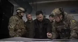 Обговорили ситуацію на фронті та подальші дії - причини приїзду Зеленського на Купʼянщину