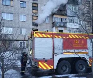 В багатоповерхівці Ківшарівки сталася пожежа - врятували 62-річну жінку