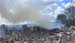 На Куп'янщині 10-річний хлопчик отримав опіки внаслідок авіаудару, а його мати загинула