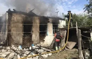 Рятувальники гасили пожежі, які виникли на Купʼянщині після обстрілів