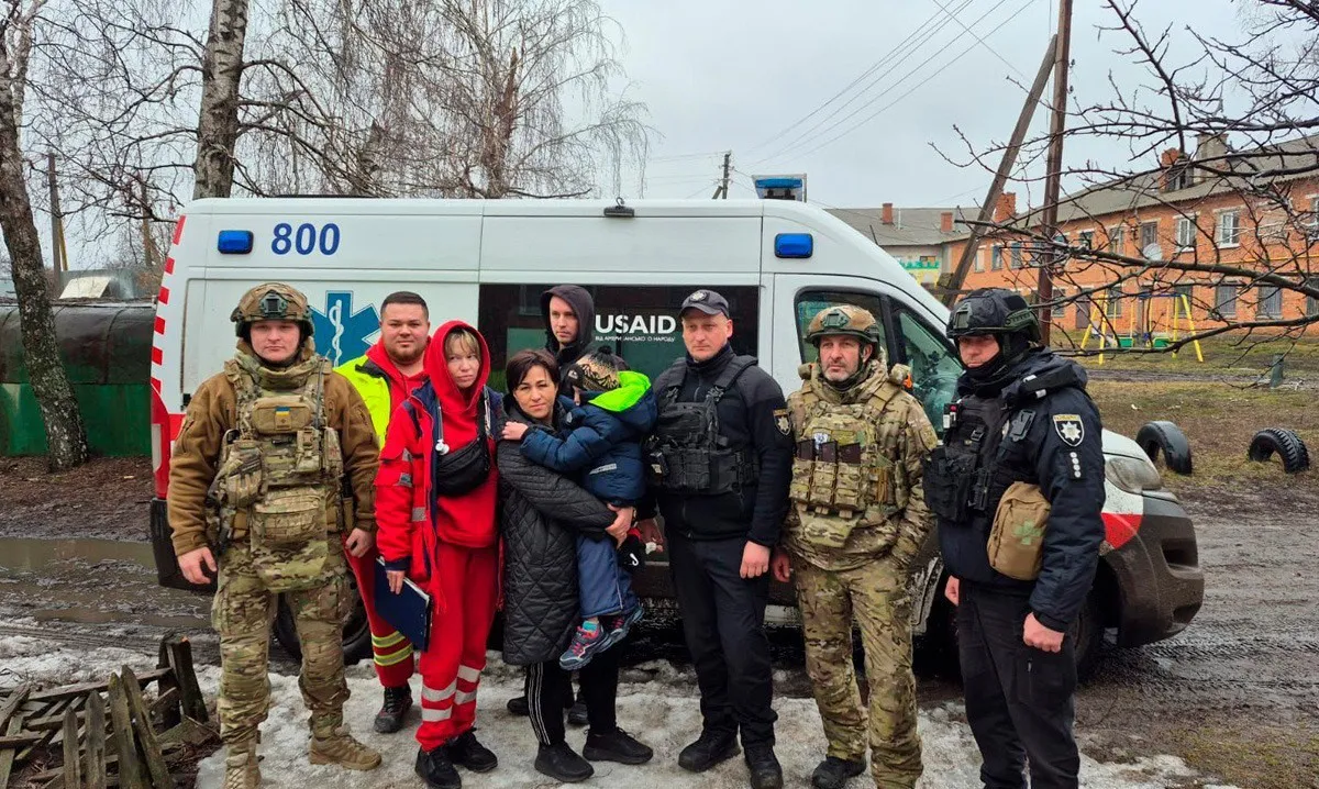 На Куп’янщині провели складну евакуацію і врятували дитину з інвалідністю