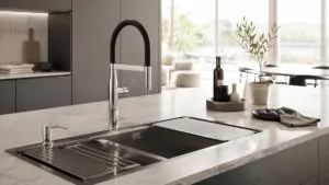 Grohe Essence чи Grohe Minta: дві концепції кухонного змішувача для абсолютно різних кухонь