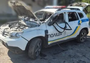 На Куп'янщині поліцейських під час евакуації атакував FPV-дрон на оптоволокні