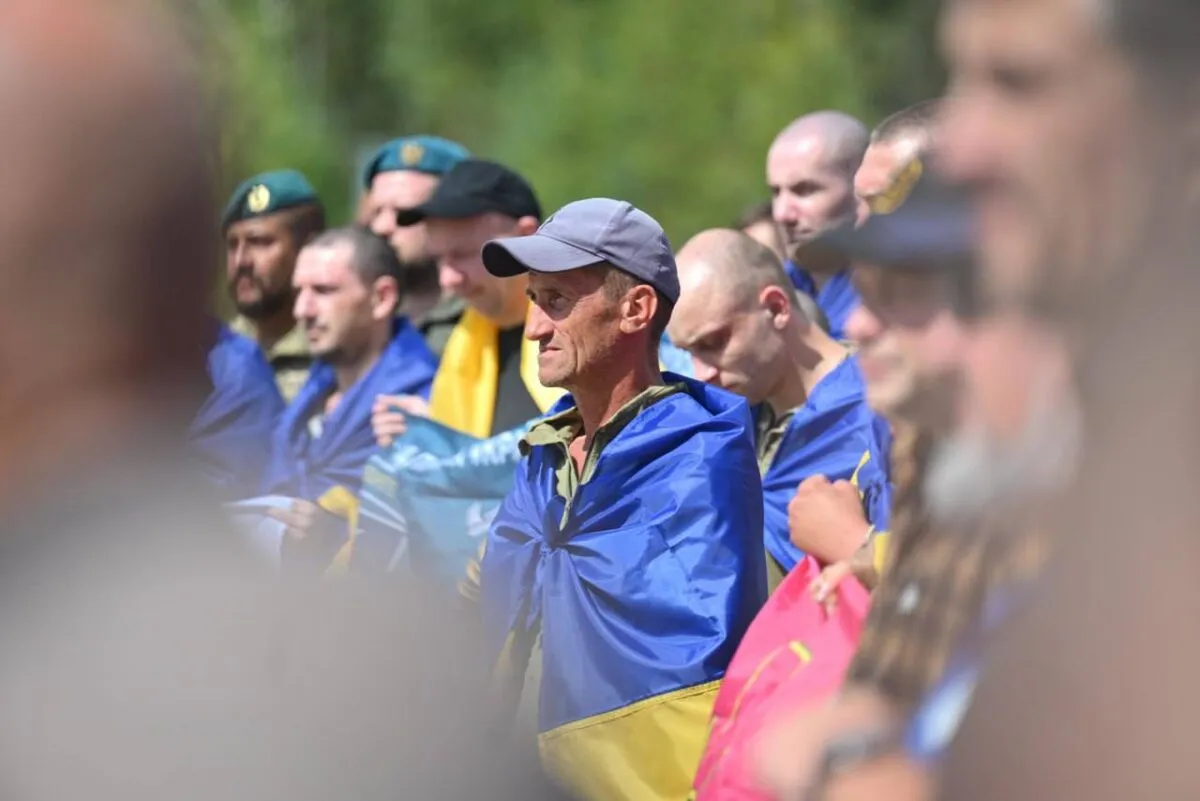 З російського полону повернули 12 захисників з Харківської області
