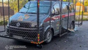 Росіяни атакували авто рятувальників на Харківщині